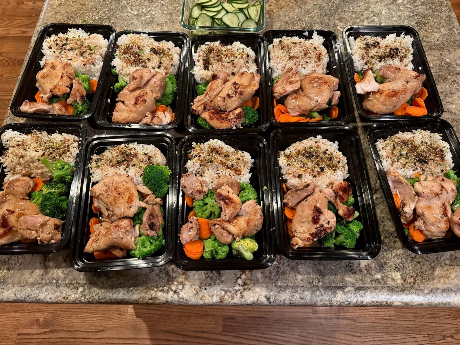 Sous Vide Chicken Teriyaki Meal Prep Bowls